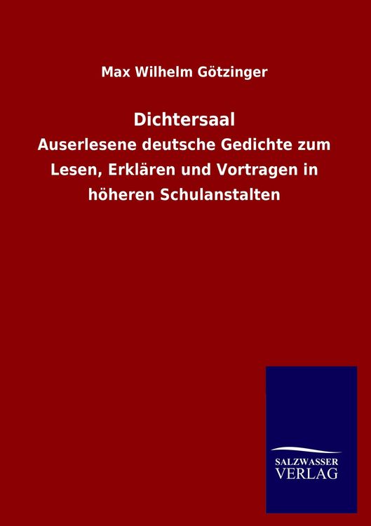 Produktbild: Dichtersaal
