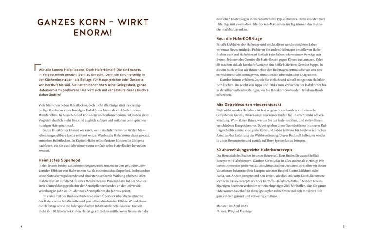 Produktbild: Das gro&szlig;e Haferkorn-Kochbuch