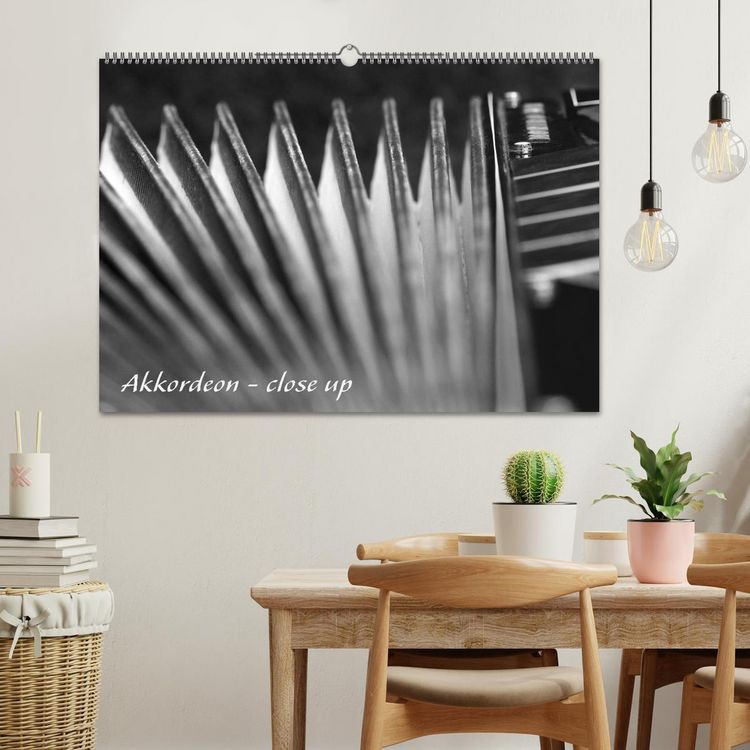 Produktbild: Akkordeon - close up (Wandkalender 2026 DIN A2 quer), CALVENDO Monatskalender