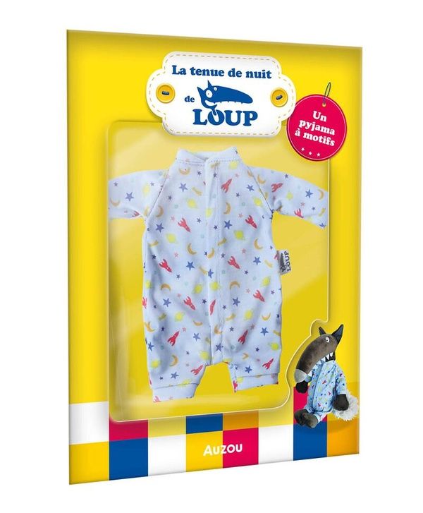 Produktbild: La tenue de nuit de Loup : un pyjama &agrave; motifs