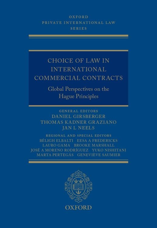 Produktbild: Choice of Law in International Commercial Contracts