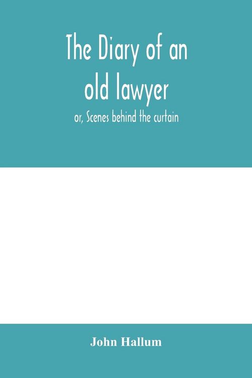 Produktbild: The diary of an old lawyer