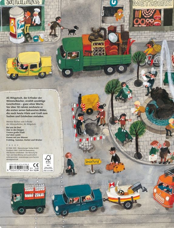 Produktbild: Mein Wimmelbuch: Rundherum in meiner Stadt