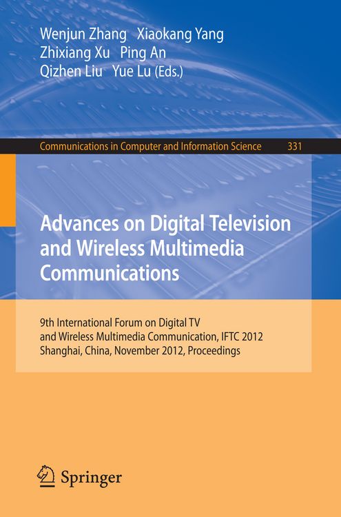 Produktbild: Advances on Digital Television and Wireless Multimedia Communications
