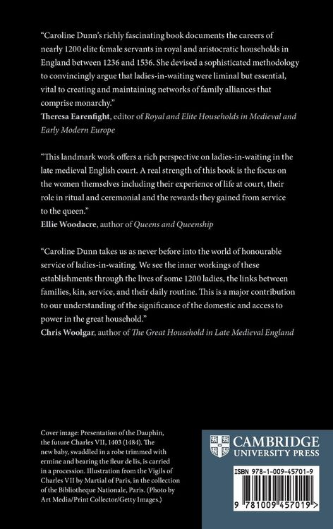 Produktbild: Ladies-in-Waiting in Medieval England