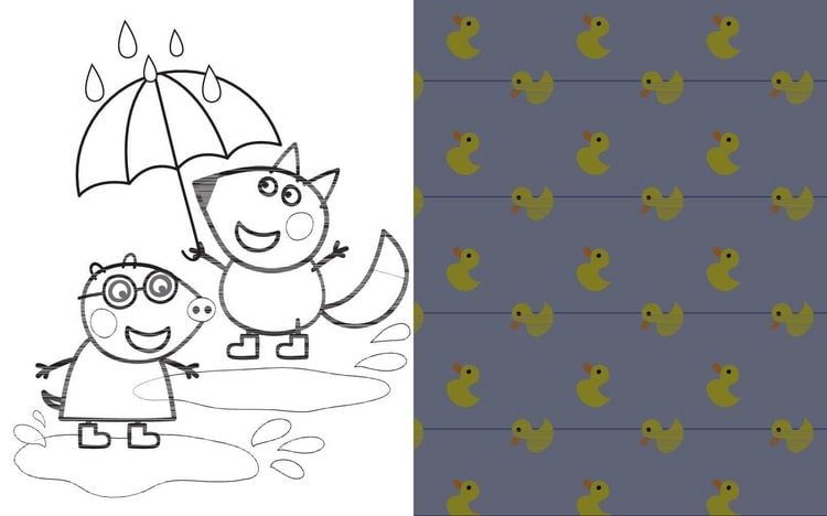 Produktbild: Peppa Pig Mein wutzig-tolles Kritzel-Kratzel-Buch