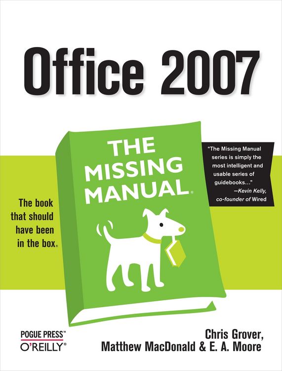 Produktbild: Office 2007: The Missing Manual