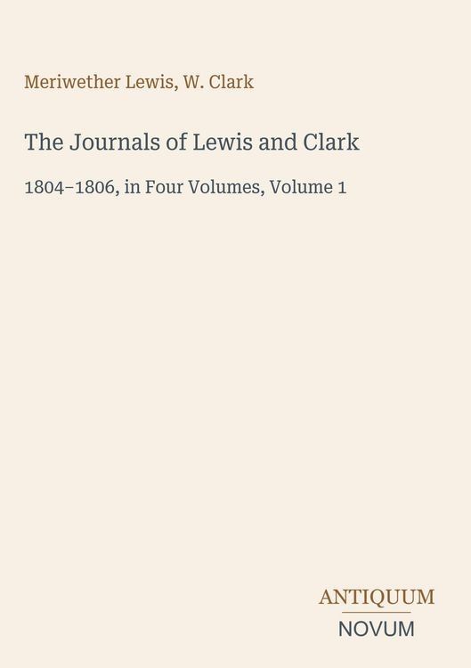 Produktbild: The Journals of Lewis and Clark