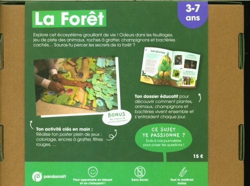Produktbild: La for&ecirc;t : kit ludo-&eacute;ducatif 3-7 ans