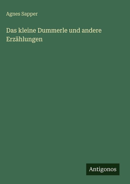 Produktbild: Das kleine Dummerle und andere Erz&auml;hlungen