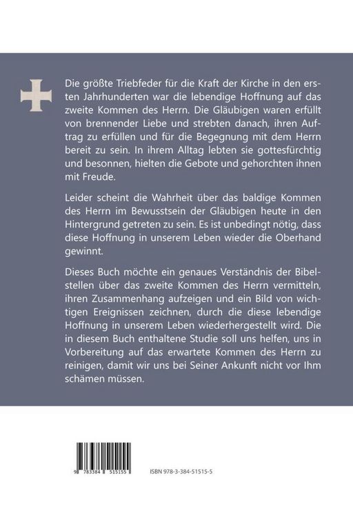 Produktbild: Das zweite Kommen des Herrn und seine Herrschaft
