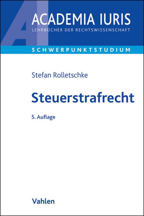 Produktbild: Academia Iuris - Schwerpunktstudium / Steuerstrafrecht