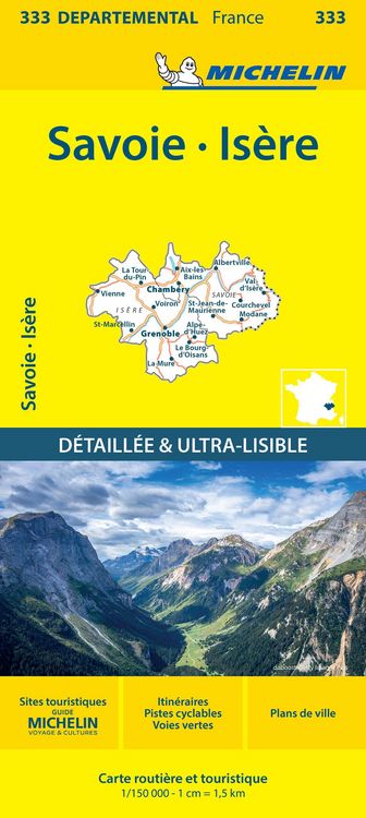 Produktbild: Isere Savoie - Michelin Local Map 333