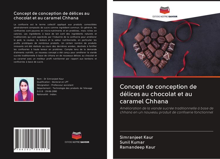 Produktbild: Concept de conception de d&eacute;lices au chocolat et au caramel Chhana