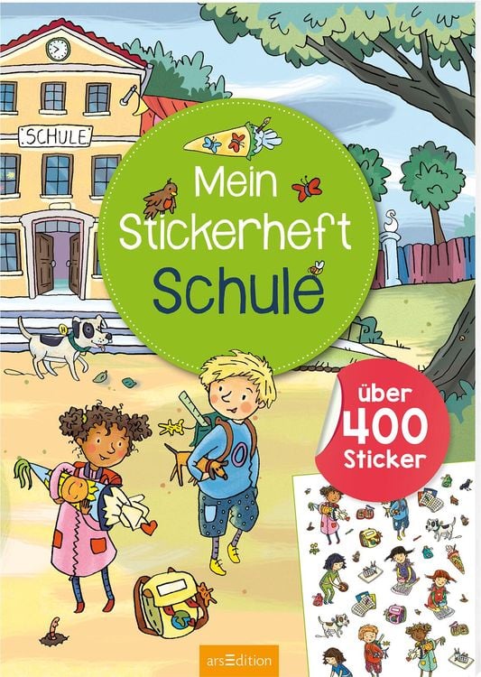 Produktbild: Mein Stickerheft – Schule