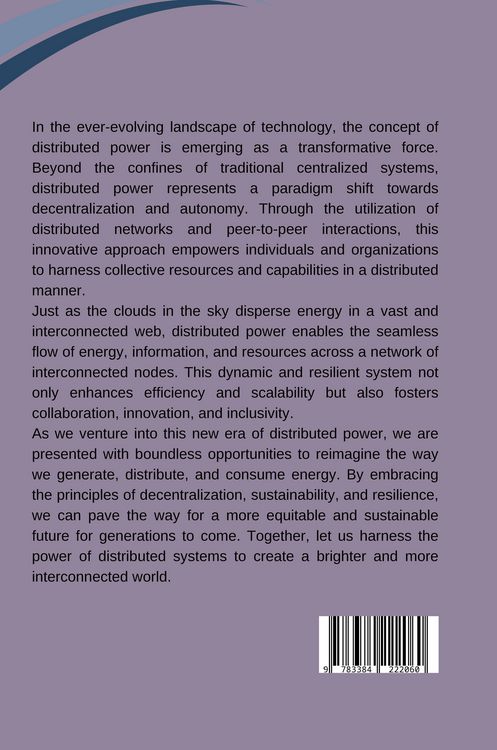 Produktbild: Beyond Cloud: Distributed Power