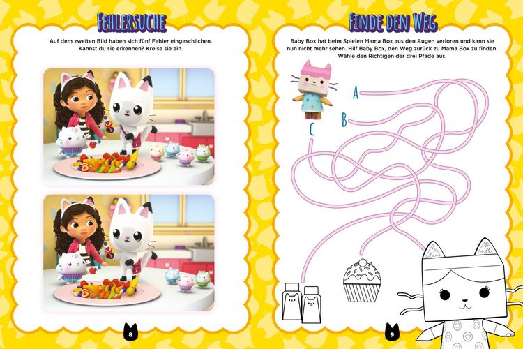 Produktbild: Gabby's Dollhouse: Zauberhafter Spiel- und Rätselspaß