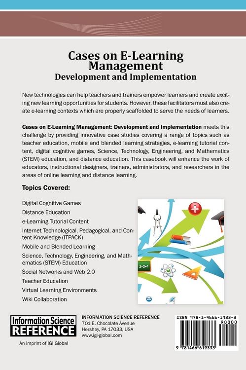 Produktbild: Cases on E-Learning Management