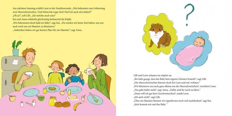 Produktbild: LESEMAUS 173: Unsere kunterbunte Familie und das neue Baby