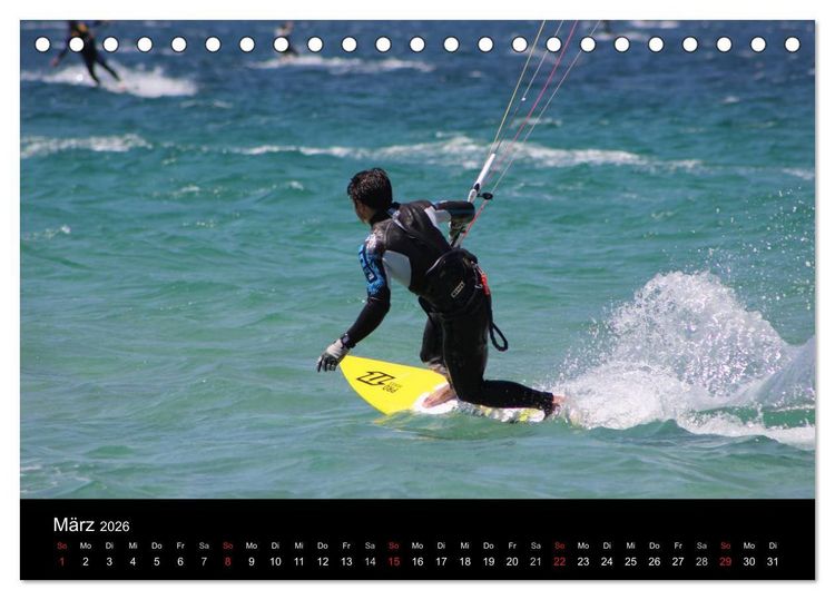 Produktbild: Tarifa - Andalusien (Tischkalender 2026 DIN A5 quer), CALVENDO Monatskalender