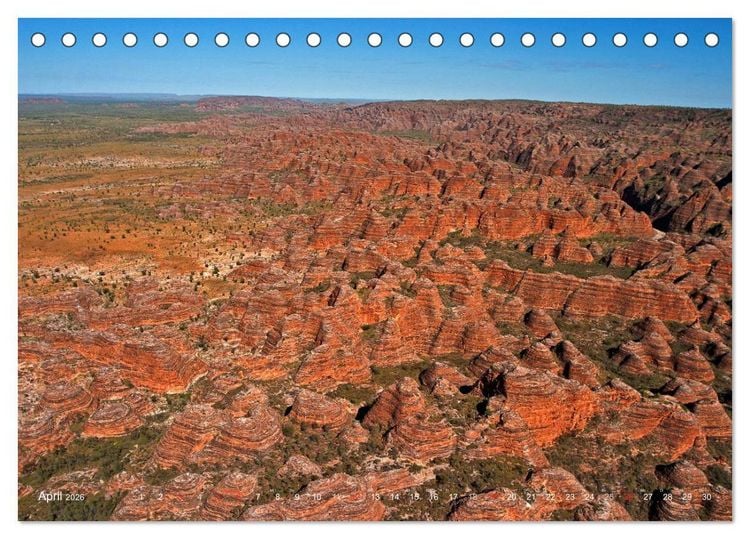 Produktbild: Australien - Der unbekannte Westen (Tischkalender 2026 DIN A5 quer), CALVENDO Monatskalender