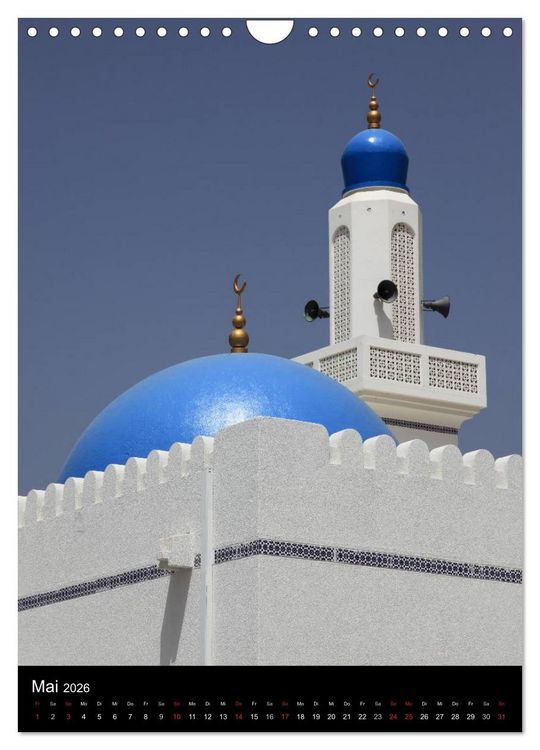 Produktbild: OMAN (Wandkalender 2026 DIN A4 hoch), CALVENDO Monatskalender