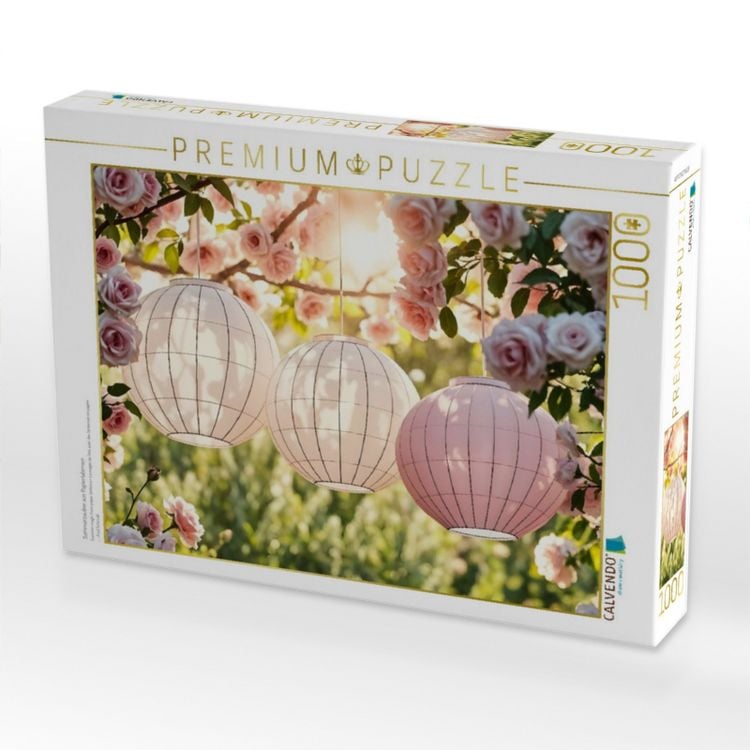 Produktbild: CALVENDO Puzzle Sommerzauber aus Papierlaternen | 1000 Teile Lege-Gr&ouml;&szlig;e 64x48cm Foto-Puzzle f&uuml;r gl&uuml;ckliche Stunden