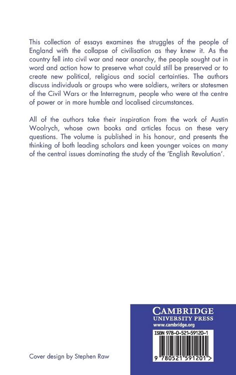 Produktbild: Soldiers, Writers and Statesmen of the English Revolution