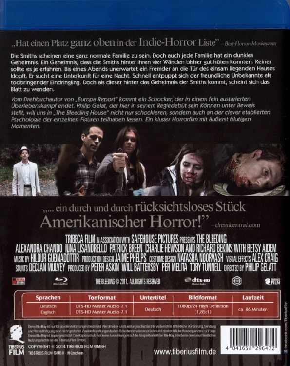 Produktbild: The Bleeding House - Uncut Edition