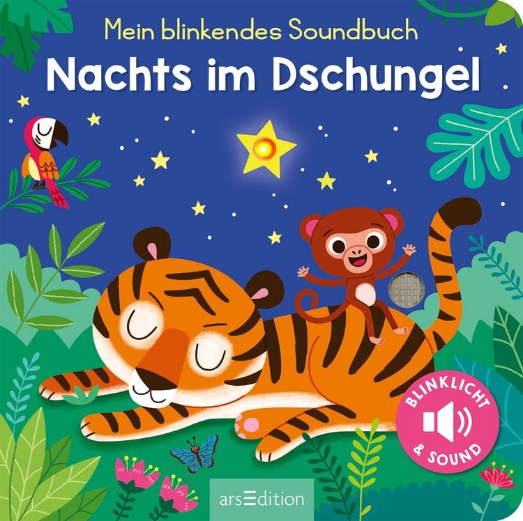 Produktbild: Mein blinkendes Soundbuch &ndash; Nachts im Dschungel