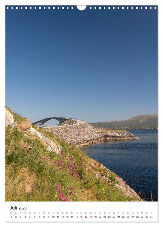 Produktbild: Norwegen - Perle des Nordens (Wandkalender 2026 DIN A3 hoch), CALVENDO Monatskalender