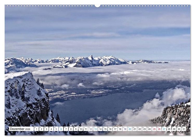Produktbild: Gr&uuml;ezi . Landschaften in der Schweiz (Wandkalender 2026 DIN A2 quer), CALVENDO Monatskalender