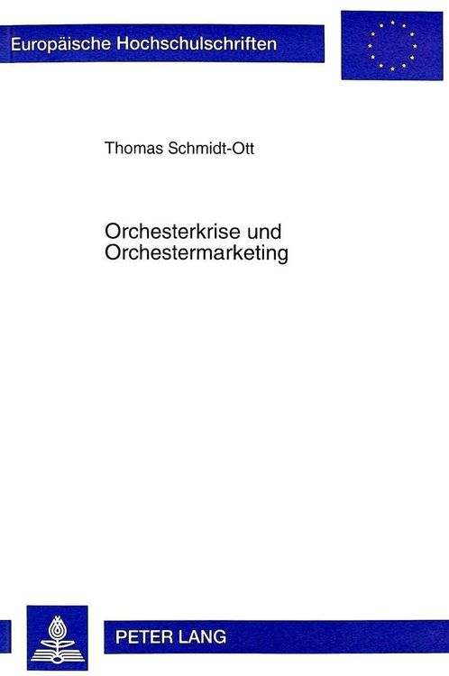 Produktbild: Orchesterkrise und Orchestermarketing