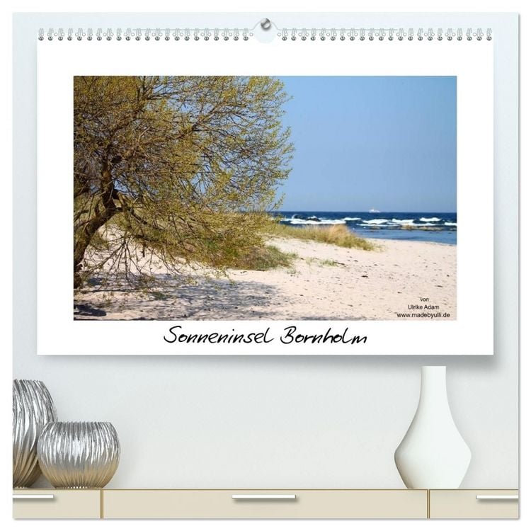 Produktbild: Sonneninsel Bornholm (hochwertiger Premium Wandkalender 2027 DIN A2 quer), Kunstdruck in Hochglanz