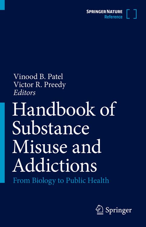 Produktbild: Handbook of Substance Misuse and Addictions