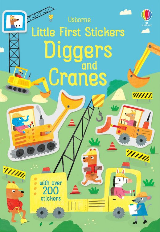 Produktbild: Little First Stickers Diggers and Cranes