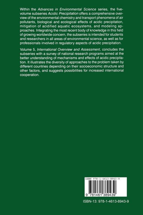 Produktbild: Acidic Precipitation