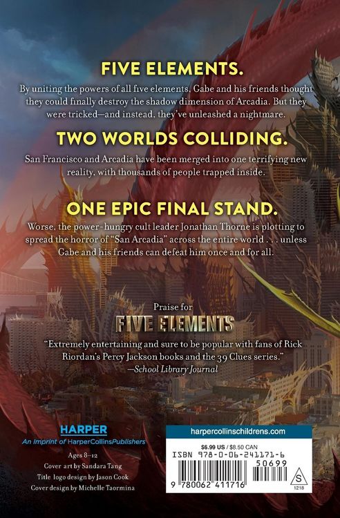 Produktbild: Five Elements #3: The Crimson Serpent