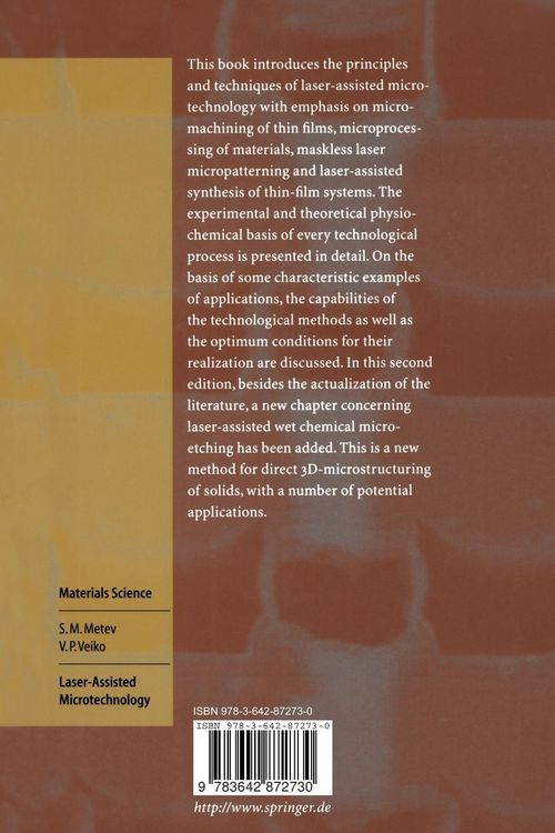Produktbild: Laser-Assisted Microtechnology