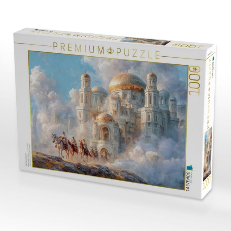 Produktbild: CALVENDO Puzzle M&auml;rchenschl&ouml;sser | 1000 Teile Lege-Gr&ouml;&szlig;e 64x48cm Foto-Puzzle f&uuml;r gl&uuml;ckliche Stunden
