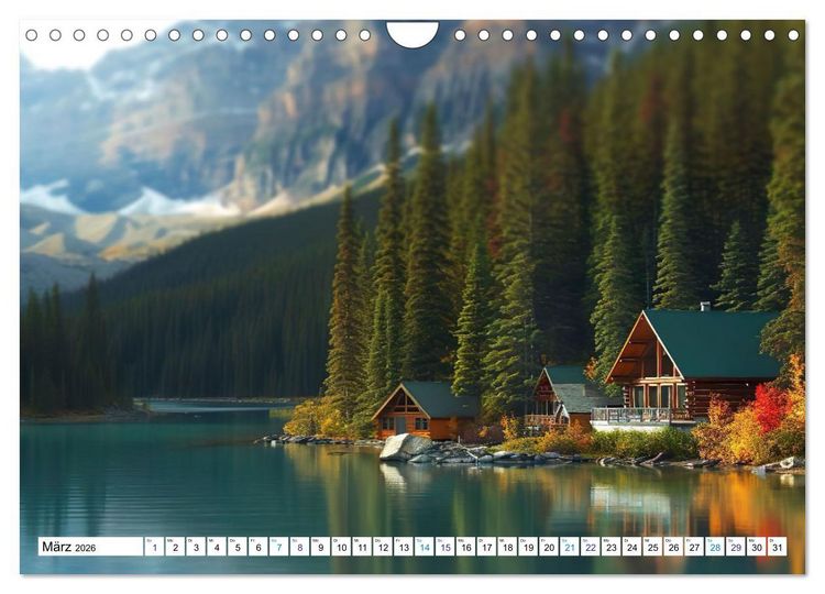 Produktbild: Die Welt in Klein (Wandkalender 2026 DIN A4 quer), CALVENDO Monatskalender