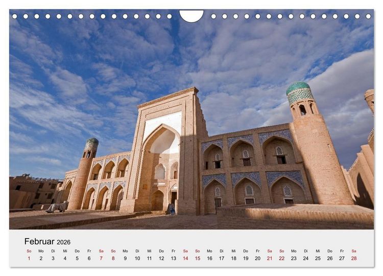 Produktbild: Usbekistan entlang der Seidenstra&szlig;e (Wandkalender 2026 DIN A4 quer), CALVENDO Monatskalender