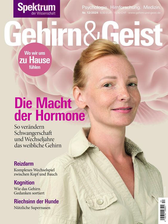 Produktbild: Gehirn&Geist 12/2024 Die Macht der Hormone