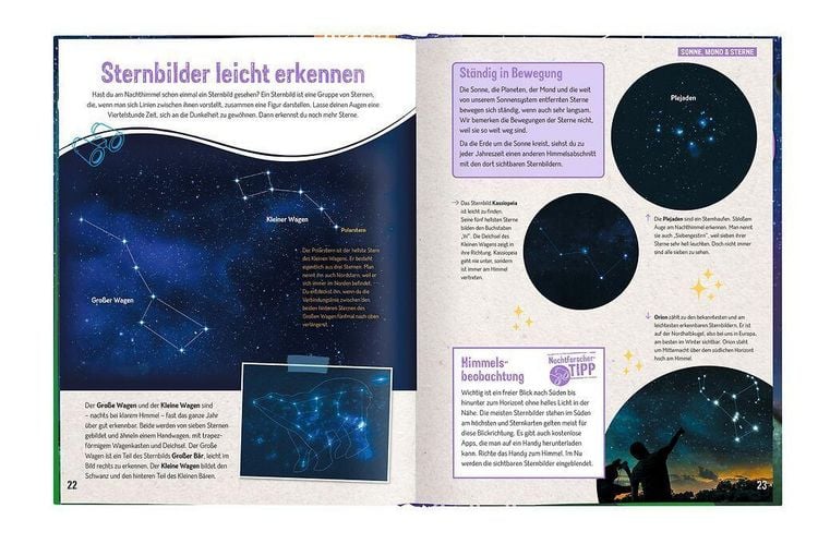 Produktbild: Die Nacht - Sternenhimmel, Tiere & Natur