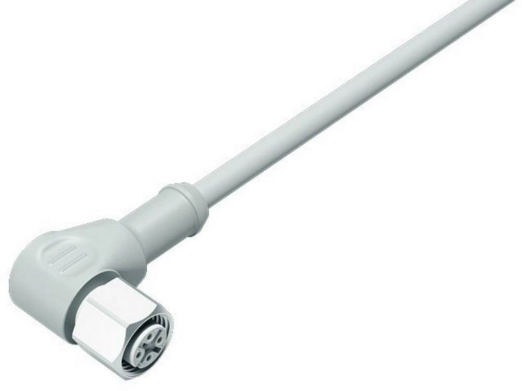 Produktbild: binder 77 3734 0000 40404-0200 Sensor-/Aktor-Steckverbinder, konfektioniert M12 Kupplung, gewinkelt 1 St.
