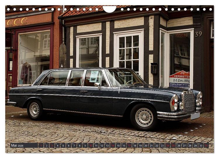 Produktbild: Mercedes Benz - Edle Sch&auml;tzchen (Wandkalender 2026 DIN A4 quer), CALVENDO Monatskalender