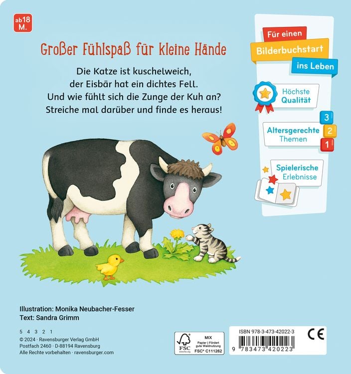Produktbild: Mein gro&szlig;es F&uuml;hlbuch