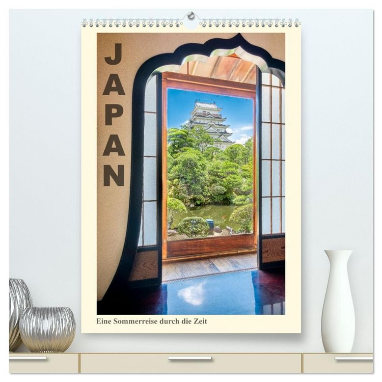 Produktbild: Japan - eine Sommerreise durch die Zeit (hochwertiger Premium Wandkalender 2026 DIN A2 hoch), Kunstdruck in Hochglanz