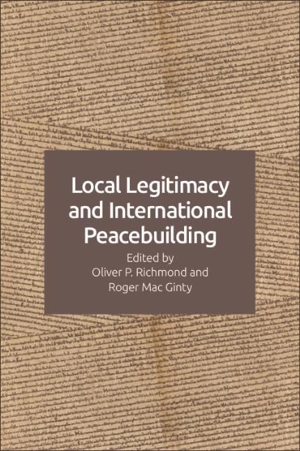 Produktbild: Local Legitimacy and International Peacebuilding