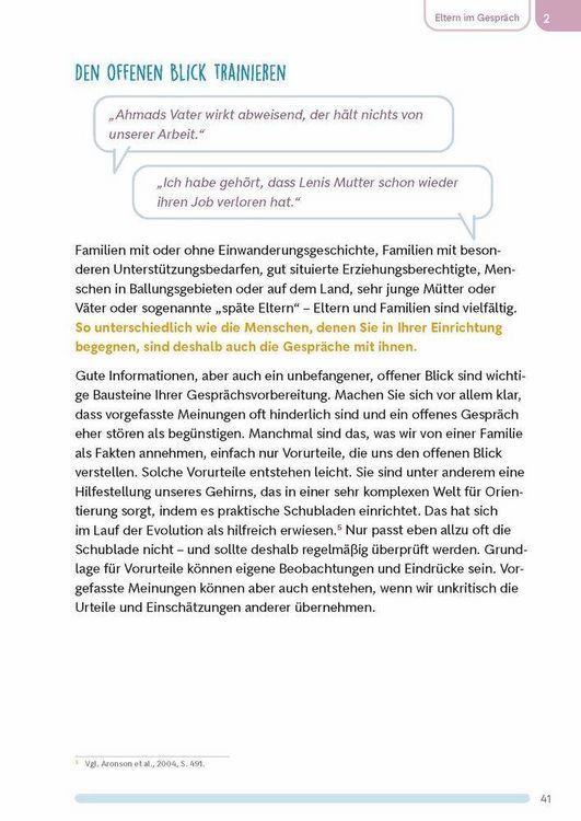 Produktbild: Klare Worte finden &ndash; Elterngespr&auml;che in der Kita